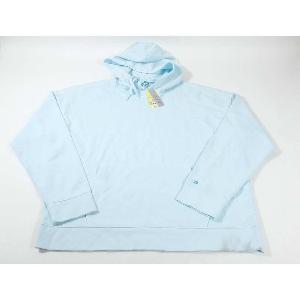 All In Motion Hoodie Mens XXL Blue Pullover Activewear Kangaroo Pocket Logo